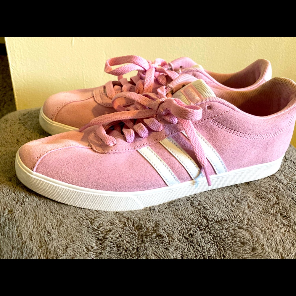Adidas pink Ortholite Float Sneakers